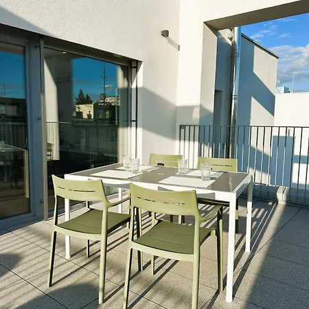 Apartment Top-floor Panorama Sunset Piest'any